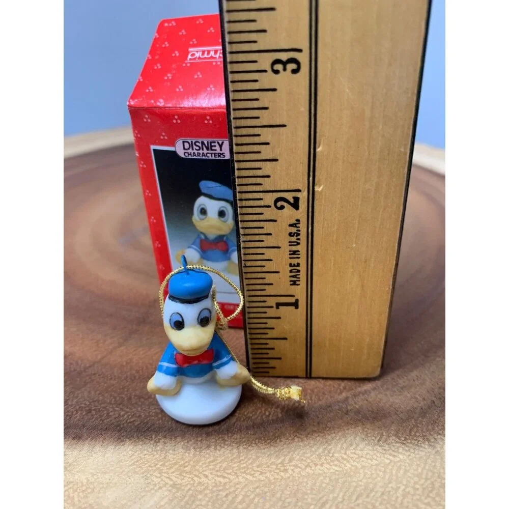 Donald Duck Disney Collectible Ornament By Schmid with Box 1980s - Picture 6 of 8